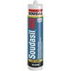 SOUDAL Silicone Soudasil 400 sigillante neutro 310 ml - colore alluminio