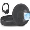 SOULWIT Cuscinetti Auricolari Professionali Ricambio con Gel Rinfrescante per Bose QuietComfort (QC) 3 e OE1 On-Ear Cuffie, Padiglioni con Schiuma Ad Alta Densità per l'Isolamento Acustico - Nero
