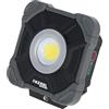 Kerbl Works Proiettore a LED Portatile WorkFire 2 200 Ricaricabile, 2200 Lumen