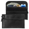 fuxunamz 2 Pezzi Borsa Ignifuga, 20 x 13 cm Borsa Portavalori Ignifuga, Porta Documenti Moto, Borsa Porta Soldi Impermeabile per Documenti, Denaro, Passaporto, File Bancari e Contanti, Chiavi