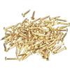 QUARKZMAN 120pz Chiodi Piccoli Piccoli 1.2mmx8mm(Dxl) Ottone Chiodi Hardware Chiodi Piccoli Chiodi Quadri per Scatole Decorative Fai da Te Legno Accessori Casa, Tonalità Ottone