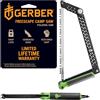 Gerber G2820, Sega Da Campeggio Con Impugnatura In Gomma Unisex Adulto, Verde (Green), Taglia unica