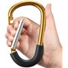 SURDOCA Ganci per passeggino, grandi ganci per passeggino per borse, clip e ganci universali per passeggino, gancio mamma per passeggino resistente, accessori per passeggino per mamma oro 1