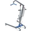 MORETTI RI812 - Sollevamalati elettrico in acciaio verniciato Muevo - Modello ingombro contenuto - Apertura gambe a leva - Portata max 150 kg