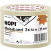 Tesa NOPI Promo - Nastro adesivo per pittura, 3 x 50 m x 25 mm