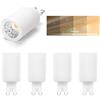 I-SHUNFA Lampadina LED Dimmerabile G9 Bianco Caldo 3000K 4W Sostituisce Una Lampadina Alogena Da 40W, AC 230V Per Faretti Da Soffitto, Faretti Spot, Faretti Da Soffitto (Confezione Da 5)