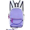WisePoint Mini Zaino, Zainetto Piccolo Leggero Traspirante per le Donne, Zaino Donna Piccolo per Sport All'aperto, a Piedi, in Bicicletta, in Corsa (Grigio Viola)