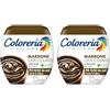 Coloreria Italiana MARRONE CIOCCOLATO COLORANTE PER TESSUTI 350g (Confezione da 2)