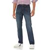 Amazon Essentials Jeans Elasticizzati dalla vestibilità Comoda (Disponibili in Taglie Extra Forti) - Colori Fuori Produzione Uomo, Nero Slavato, 46W / 28L
