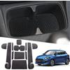 Ruiya Compatibile con Suzuki Swift | Sport | Hybrid 2017-2022 2023 Tappetini Antiscivolo, Swift 2023 PVC Tappetini in Gomma Tappetino Bracciolo Antiscivolo Interno Tappetini Swift Accessori