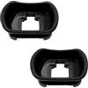 Hxdzieory [2-pack] DK-29 - Oculare di ricambio in morbido silicone per Nikon Z7 II, Z6 III, Z6 II, Z5 Nikon DK-29, in gomma Hxdzieory