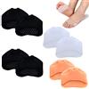 AYWFEY 4 Paia Cuscinetti Metatarsali Donna Uomo, Barelle Con Separatori di Dita in Gel Morbido,Cuscini Traspiranti in Silicone Sull'avampiede, Alleviare la Metatarsalgia,Dolore All'avampiede,Mortons Neuroma