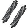 PELLYDA Set di 2 accessori per spazzola principale per robot aspirapolvere Dreame X40 Ultra/X40 Master/L40 Ultra/D10 Plus Gen 2/D20 Ultra/L10s Ultra/L10s Ultra Gen 2/L10s Ultra Gen 3, spazzola in gomma di