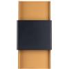 SOLLUX lighting - Lampada a sospensione Durlin - Lampada a soffitto - Lampada a sospensione elegante - Design accattivante - Materiale acciaio - G9, 2x max 8W LED, ~230V, 50Hz - Oro/Nero