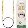 KnitPro Aghi circolari in bambù, 80 cm, 9,00 mm, 3 Pezzi