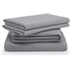 TEMPUR-PEDIC TEMPUR ProAir - Set di lenzuola per letto king size, colore: Grigio freddo