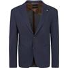 bugatti Giacca da Uomo Elegante ed Elasticizzata, 390-blu Marino, 25 Kurz