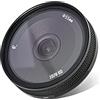 AstrHori 10mm F8 II Ultragrandangolare Lente Fisheye Obiettivo manuale APS-C Compatibile con fotocamera mirrorless Sony E-Mount A6000,A6300,A6400,A6500,A5100, A5000,A6600NEX-3,ecc(nero)