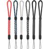 cobeeCinturino dapolso, 6 pezzi, nylon regolabile, colorato per cellulare, fotocamera, chiavi, chiavetta USB, portafoglio, badge identificativo