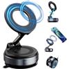 GXGM 1 Pcs Porta Cellulare Auto,Supporto Telefono Auto, Supporto Cellulare con Ventosa, Rotazione a 360°, Nero, Regalo Divertente