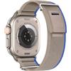 Aizgalxor Cinturino in Trail Loop Compatibile con Apple Watch Ultra 49mm 46mm 45mm 44mm 42mm(Series 3/2/1), Cinturini di ricambio Compatibile con iWatch Ultra 2/Series 10/9/8/7/6/5/4/3/2/1/SE
