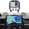 Hikity 4+128G Autoradio Android per Mazda 2 2007-2014 Wireless Carplay 9''Incell Schermo per Auto Android Auto WiFi Touchscreen Bluetooth5.0 GPS Retrocamera