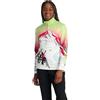 Spyder Sunset Zip T-Neck Women, Lime Ice, L