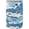 Buff| Scaldacollo CoolNet UV, Flessibile, Protezione UPF50, Leggero, Elasticizzato, Materiale riciclato, Sport, Estate, Taglia unica, Blu