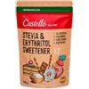 Castello since 1907 Dolcificante Stevia + Eritritolo 1:2 850 g | 1g = 2g zucchero | Sostituto dello Zucchero con gusto 100% Naturale - 0 calorie - 0 Indice Glicemico - Keto e Paleo - 0 Carboidrati