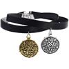 Generico Strike3D Collana girocollo di Jennefer choker magia cosplay (Oro)