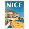 MyPuzzle.com MyPuzzle Francia: Nizza, Poster D'epoca - Premium 1000 Pezzi Puzzle - MyPuzzle Collezione speciale di Anderson Design Group