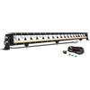 Willpower Barra LED Fuoristrada 86cm 120W 12V 24V con DRL Luci per Auto 4x4 | Fendinebbia Luci di Lavoro Con 12V Cablaggio a Doppio Comando, Giallo Bianco, IP67, per Barca Trattore Camion Quad Offroad