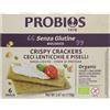 HEALTION Srl SOCIETA' BENEFIT Probios Altri Cereali Crispy Crackers Senza Glutine con Ceci Lenticchie e Piselli 110g
