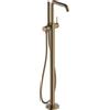 hansgrohe Tecturis S rubinetto vasca, installazione a pavimento, miscelatore monocomando, 73440140, Tecturis S bronzo spazzolato [Rubinetteria Bagno > Rubinetteria Vasca]