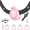 MKGMYGZ Chastity Cage Uomo Gabbia Pene Sissy Cintura Di Castità Maschile Cock Cage Erotitici Sexy Per Coppie (Pink)