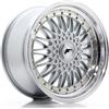 Cerchi in lega Japan Racing JR9 9.0x18 Silver w/ Machined Lip