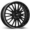 Cerchi in lega AEZ BERLIN BLACK 7.5x18 Black/Polished Lip