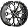 Cerchi in lega Motec MCT14-GT.one 9.5x20 Flat black