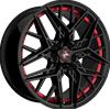 Cerchi in lega Keskin KT25 8.5x20 Black Painted Red Inside