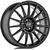 Cerchi in lega OZ SUPERTURISMO DAKAR 9.5x21 Matt Black Silver Lettering