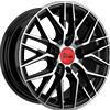 Cerchi in lega Mam RS4 6.0x15 Black Front Polish