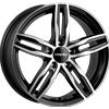 Cerchi in lega Carmani 14 Paul 6.5x16 Black Polish