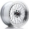 Cerchi in lega Japan Racing JR10 8.0x15 Silver Machined Face