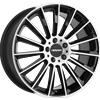Cerchi in lega Carmani 17 Fritz 8.0x18 Black Polish