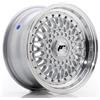 Cerchi in lega Japan Racing JR9 7.0x15 Silver w/ Machined Lip+Silver Rivets