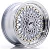 Cerchi in lega Japan Racing JR9 7.0x15 Silver w/ Machined Lip