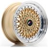 Cerchi in lega Japan Racing JR9 7.0x15 Gold w/ Machined Lip