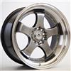 Cerchi in lega Forzza Flamber 9.5x18 Hyper Black/Lip Machined