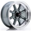 Cerchi in lega Japan Racing JR19 7.0x14 Gun Metal w/ Machined Lip