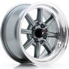 Cerchi in lega Japan Racing JR19 7.0x14 Gun Metal w/ Machined Lip